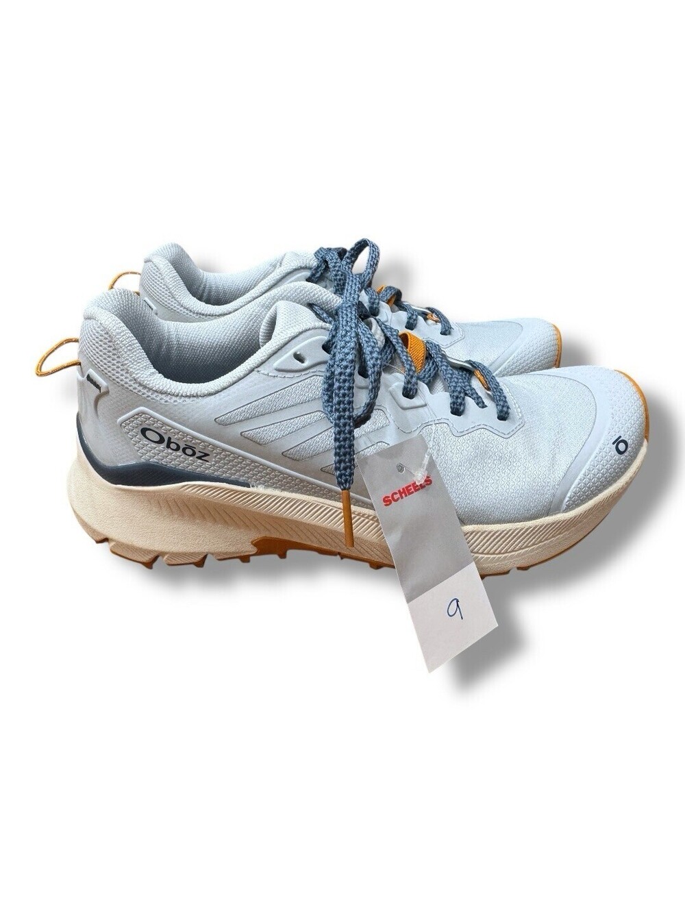 Oboz Katabatic Wind Low Hiking Sneaker Skylight Blue Activewear Women’s Size 8